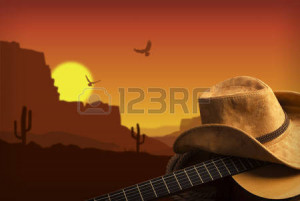 Guitar & Hat