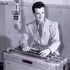 Speedy West and his 1948 triple neck Bigsby non-pedal steel