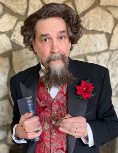 Thom Bray as Charles Dickens in “A Christmas Carol: A Victorian Reading”