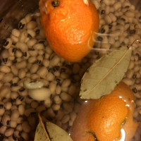 Detail of Beans Soaking