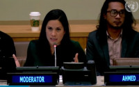 Civil Society Task Force event at UN headquarters in New York