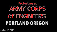 Army Corp Protest